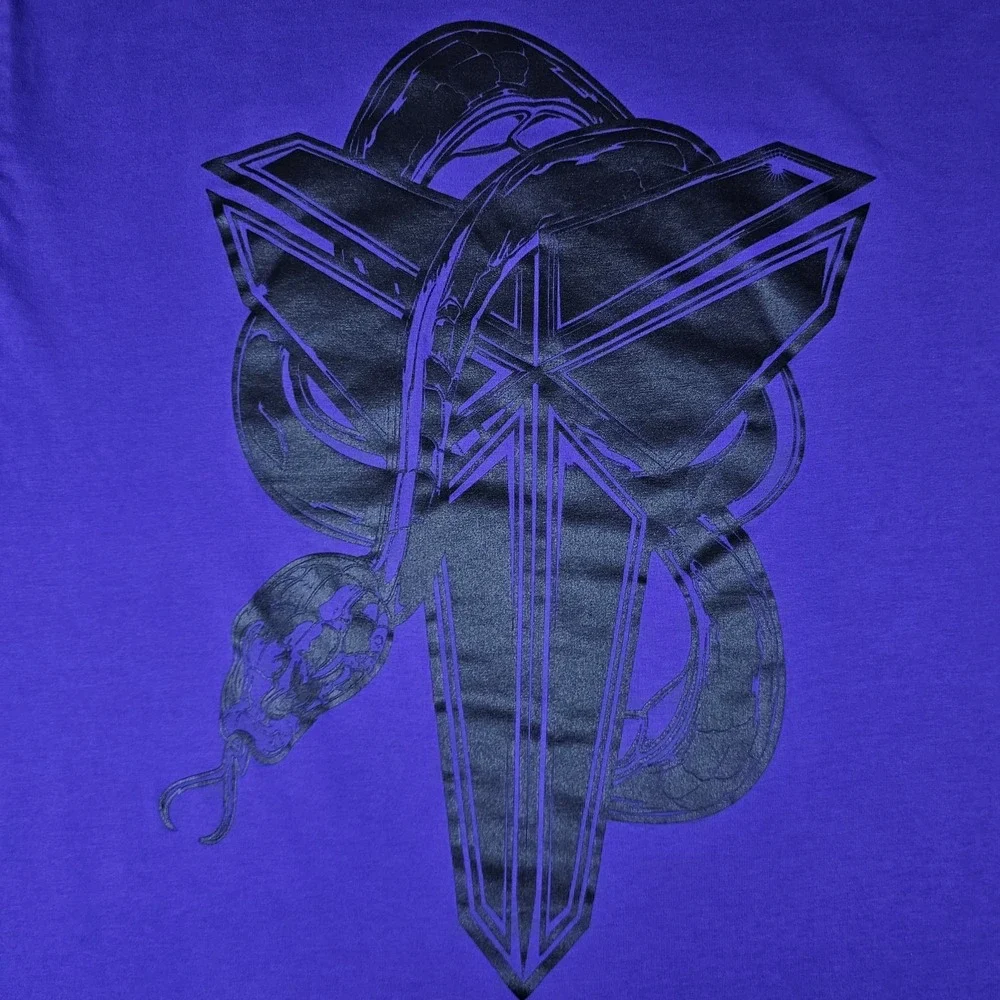 Nike Kobe Bryant Shirt Mens Medium Purple Mamba Mentality Graphic T Short Sleeve